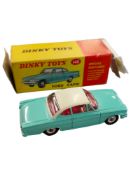 BOXED DINKY MODEL 143, FORD CAPRI SALOON, TURQUOISE COLOUR