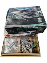 BOX OF MODELS ETC