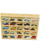 MATCHBOX DISPLAY BOX WITH MODELS