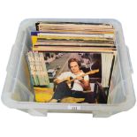 LARGE TUB OF RECORDS