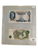 BANK OF ENGLAND £5 BANK NOTE AND 1 X BANK OF ENGLAND £1 BANK NOTE