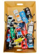 BOX LOT OF BURAGO, F1 AND RALLY CAR MODELS