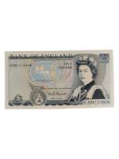 BANK OF ENGLAND £5 BANKNOTE D.H.F.SOMERSET