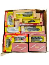 BOX LOT OF BOXED MILITARY VEHICLE MODELS