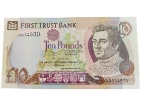 FIRST TRUST BANK £10 BANKNOTE 10TH JANUARY 1994 E.F.MCELROY