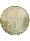 1 OZ FINE SILVER ONE DOLLAR 2010