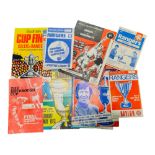 COLLECTION OF 1970S RANGERS PROGRAMMES