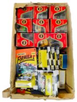 BOX LOT OF MODEL CARS ETC