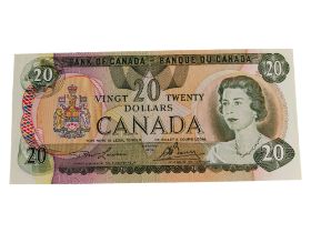 BANK OF CANADA 20 DOLLARS BANK NOTE