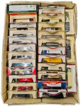 BOX LOT OF MODEL CARS ETC