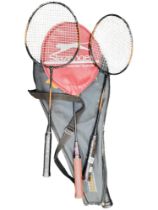 4 BADMINTON RACQUETS