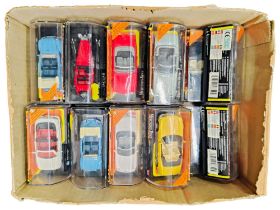 BOX LOT OF MODEL CARS ETC