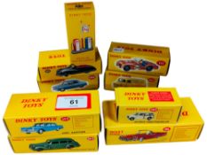 QUANTITY OF BOXED DINKY MODELS