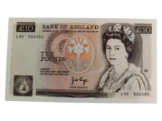 BANK OF ENGLAND £10 BANKNOTE