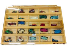 MATCHBOX DISPLAY BOX WITH MODELS