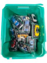 BOX LOT OF BOXED MODEL CARS