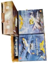 LARGE BOX LOT OF CORGI AIRCRAFT MODELS