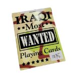 IRAQI MOST WANTED PLAYING CARDS