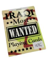 IRAQI MOST WANTED PLAYING CARDS