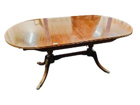 MAHOGANY DINING TABLE