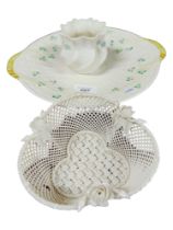 3 PIECES OF BELLEEK