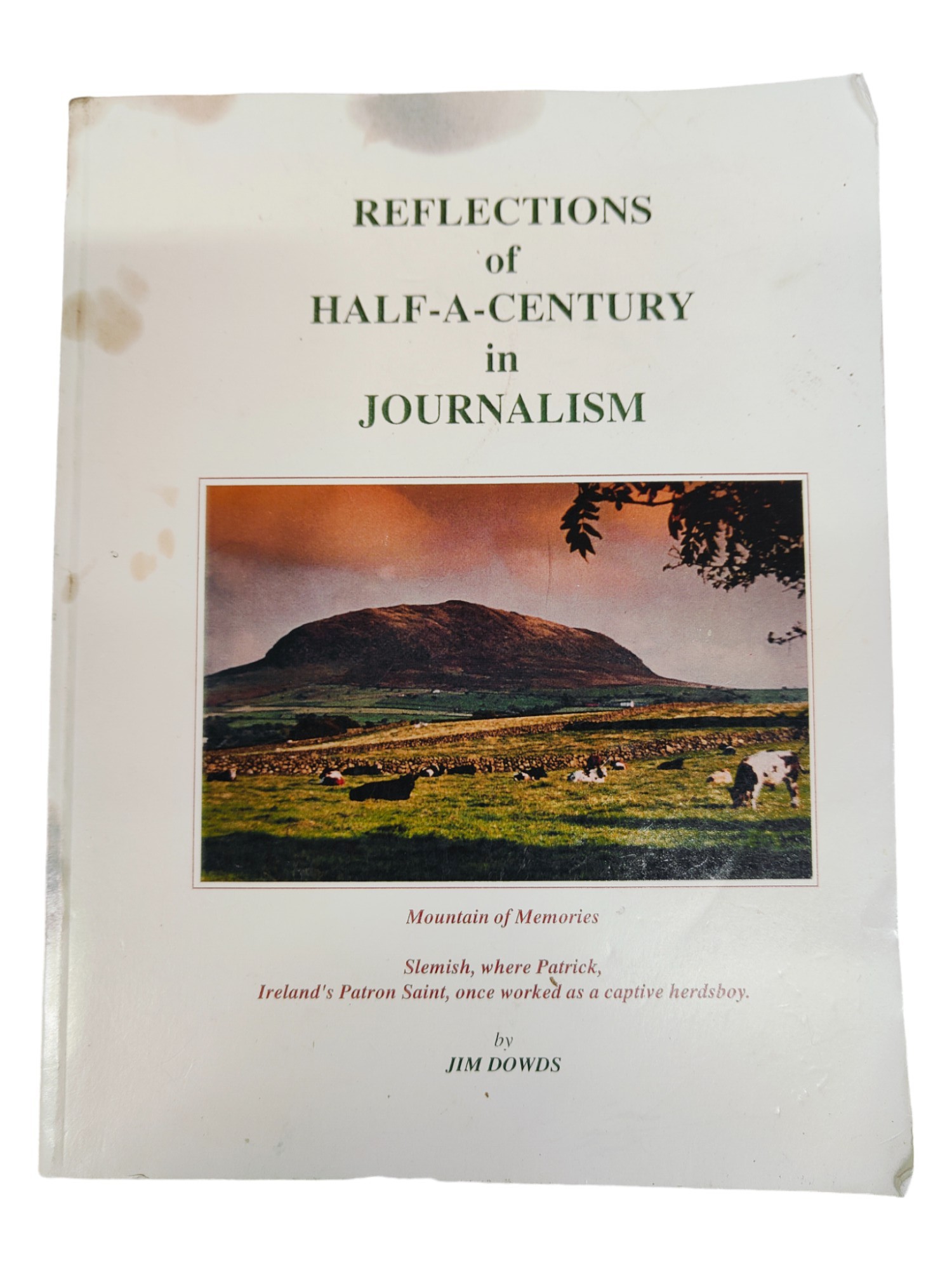 IRISH BOOK - REFLECTIONS OF HALF A CENTURY IN JOURNALISM