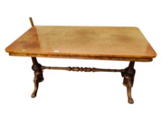 VICTORIAN LIBRARY TABLE