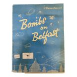 IRISH BOOK - BOMBS ON BELFAST