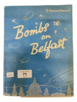 IRISH BOOK - BOMBS ON BELFAST