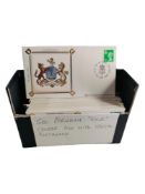 50 X BENHAM SILK COVERS ALL WITH SPECIAL POSTMARKS