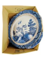 QUANTITY WILLOW PATTERN & OTHER PLATES