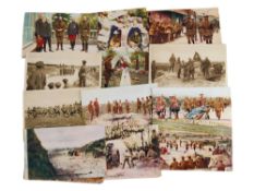 20 WORLD WAR 1 DAILY MAIL BATTLE PICTURE POSTCARDS