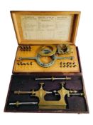 2 ANTIQUE WATCH MAKERS BOXED PRECISSION TOOLS