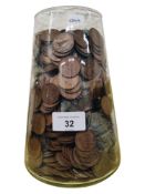 JAR OF COINS