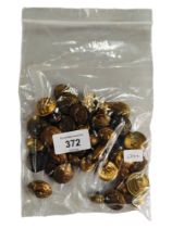 BAG OF MILITARY BUTTONS