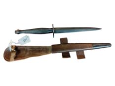 FAIRBURN SYKES DAGGER AND SHEATH