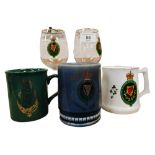 QUANTITY OF ROYAL ULSTER CONSTABULARY (R.U.C) CUPS/GLASSES