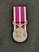 GEORGE V INIDIAN ARMY MERITORIOUS MEDAL TO 973 SEPOY GHULAM MUHAMMED 1ST/101ST GRENADIERS