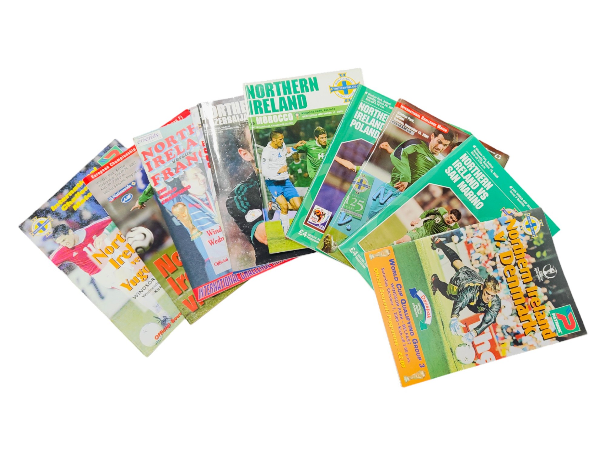 COLLECTION OF NORTHERN IRELAND PROGRAMMES