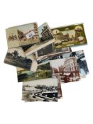 COLLECTION OF OLD LOCAL POSTCARDS