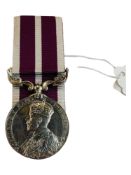GEORGE V INDIAN ARMY MERITORIOUS MEDAL TO 973 SEPOY GHULAM MUHAMMED 1ST/101ST GRENADIERS