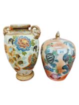 2 ORIENTAL VASES