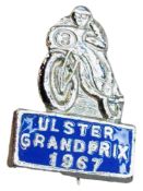 ULSTER GRAND PRIX BADGE 1967