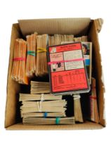 QUANTITY OF OLD FOOTBALL CARDS