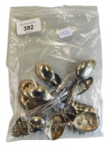 BAG OF COLLECTORS SPOONS