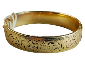 VINTAGE METAL CORE BANGLE