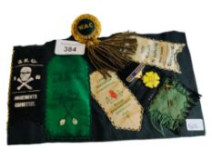 VARIOUS 19TH & EARLY 20TH CENTURY PENNANTS