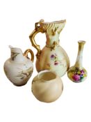 4 PIECES OF ROYAL WORCESTER