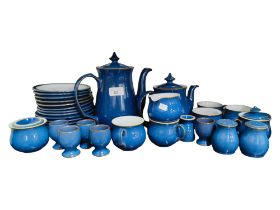 LARGE DENBY TEA AND COFFEE SET