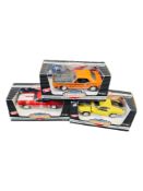 3 BOXED AMERICAN MUSCLE MODEL CARS